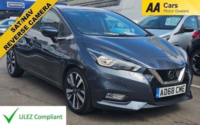 Grey Used 2019 Nissan Micra Tekna Hatchback | £7,795 (Fair price) - Image 1/3