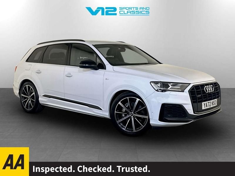 Used Audi Q7 Black Edition 340 HP (250 kW) 2023 White SUV