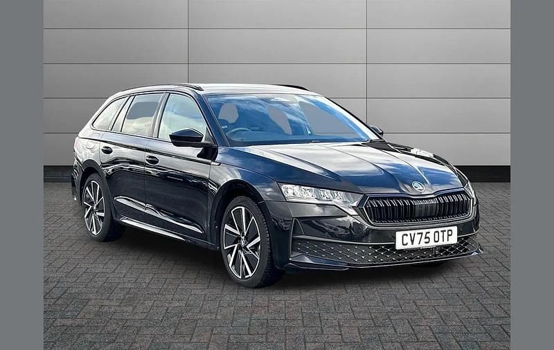 Used Skoda Octavia SportLine 150 HP (110 kW) 2025 Black magic pearl effect Estate