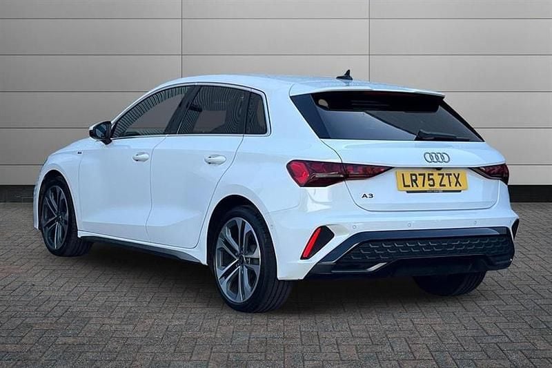 Used Audi A3 S-Line 116 HP (85 kW) 2025 Arkona white