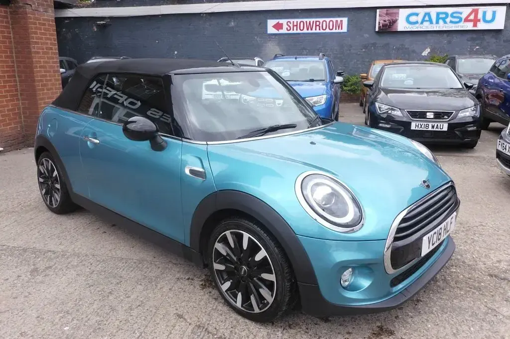 Used Mini Cooper Cabriolet 136 HP (100 kW) 2018 Blue Cabriolet