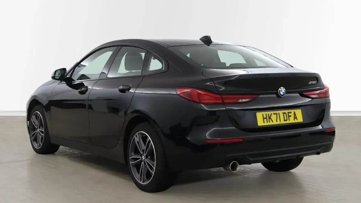 Used BMW 218 Sport Line 134 HP (98 kW) 2021 Black Coupe