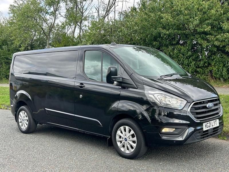 Black Used 2021 Ford Transit Custom Limited | £9,995 (Fair price) - Image 1/4