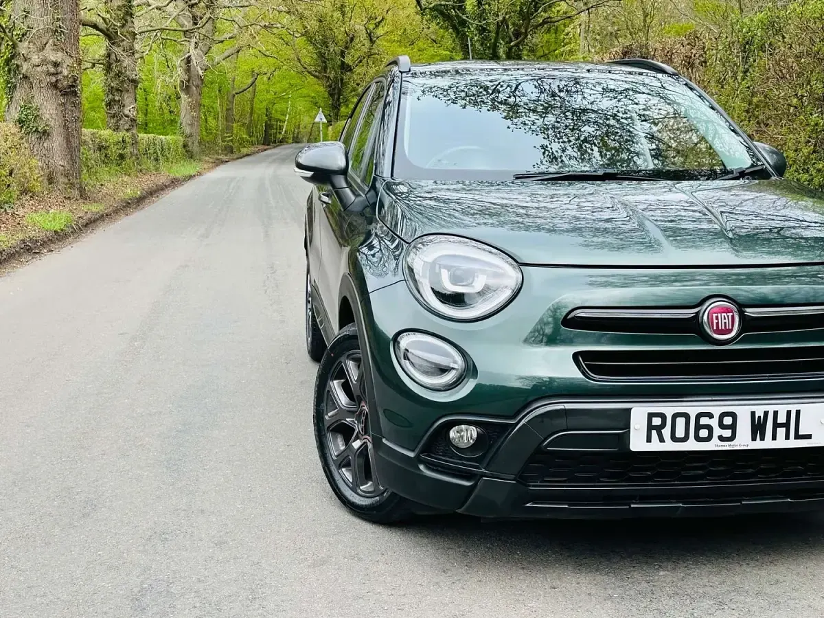 Used Fiat 500X S 120 HP (88 kW) 2019 Green SUV