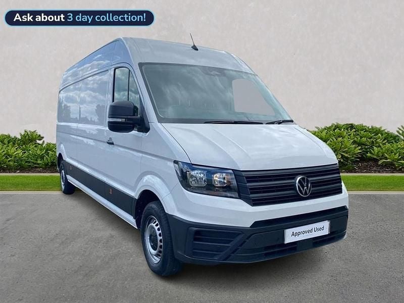 White Used 2024 VW Crafter Van | £30,497 (A bit pricey) - Image 1/2