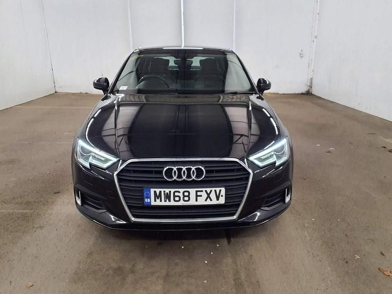 Used Audi A3 Sport 116 HP (85 kW) 2018 Black Sedan