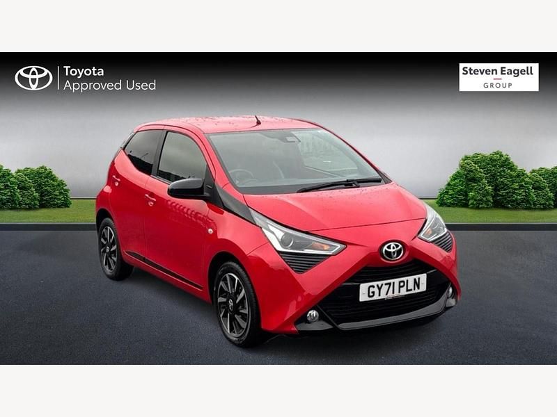 Red Used 2021 Toyota Aygo Trend Hatchback | £12,899 (A bit pricey) - Image 1/3