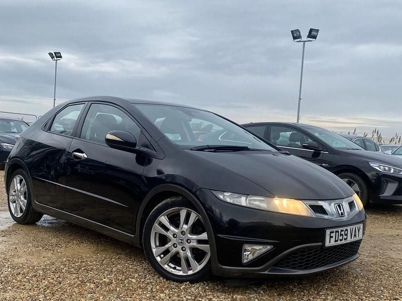 Black Used 2010 Honda Civic ES Hatchback | £3,981 (Fair price) - Image 1/4