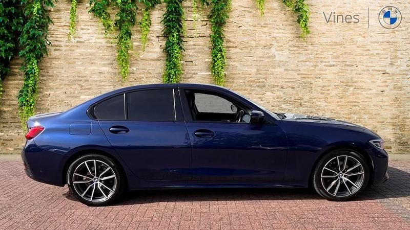 Usado BMW 320 Sport Line 190 CV (139 kW) 2019 Azul Berlina