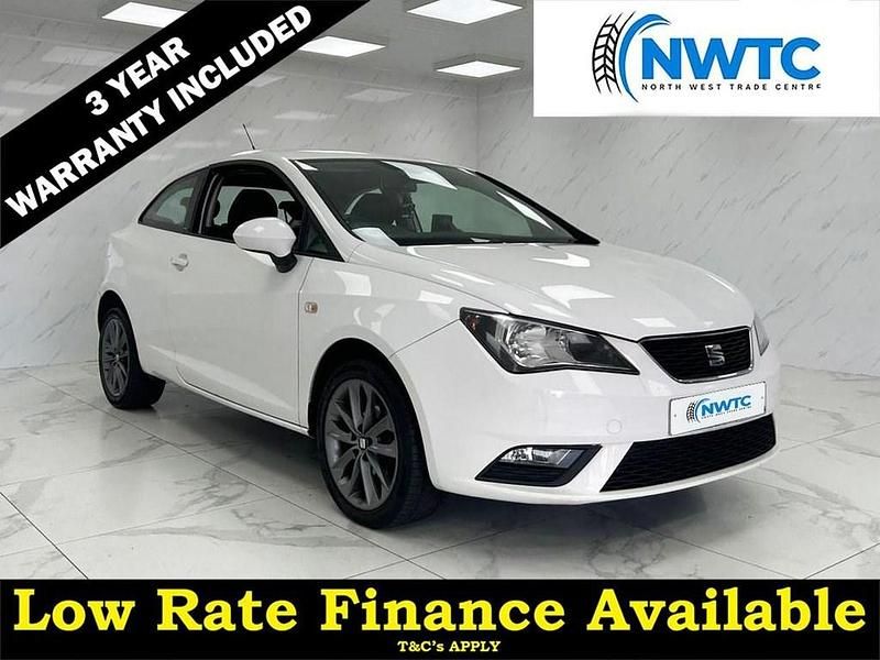 White Used 2014 Seat Ibiza I-Tech Hatchback | £4,195 (Fair price) - Image 1/4