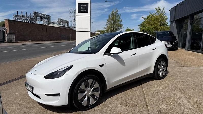 Używany Tesla Model Y Long Range AWD 85 kW (116 KM) 2022 Biały SUV