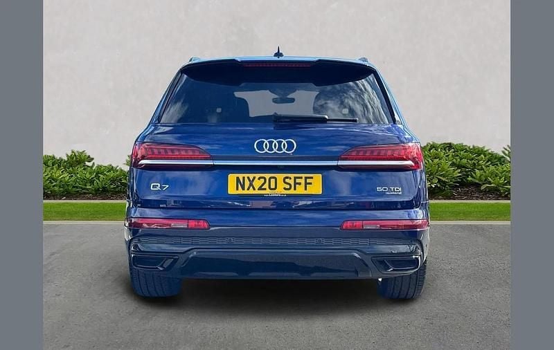 Used Audi Q7 Black Edition 286 HP (210 kW) 2020 Blue SUV