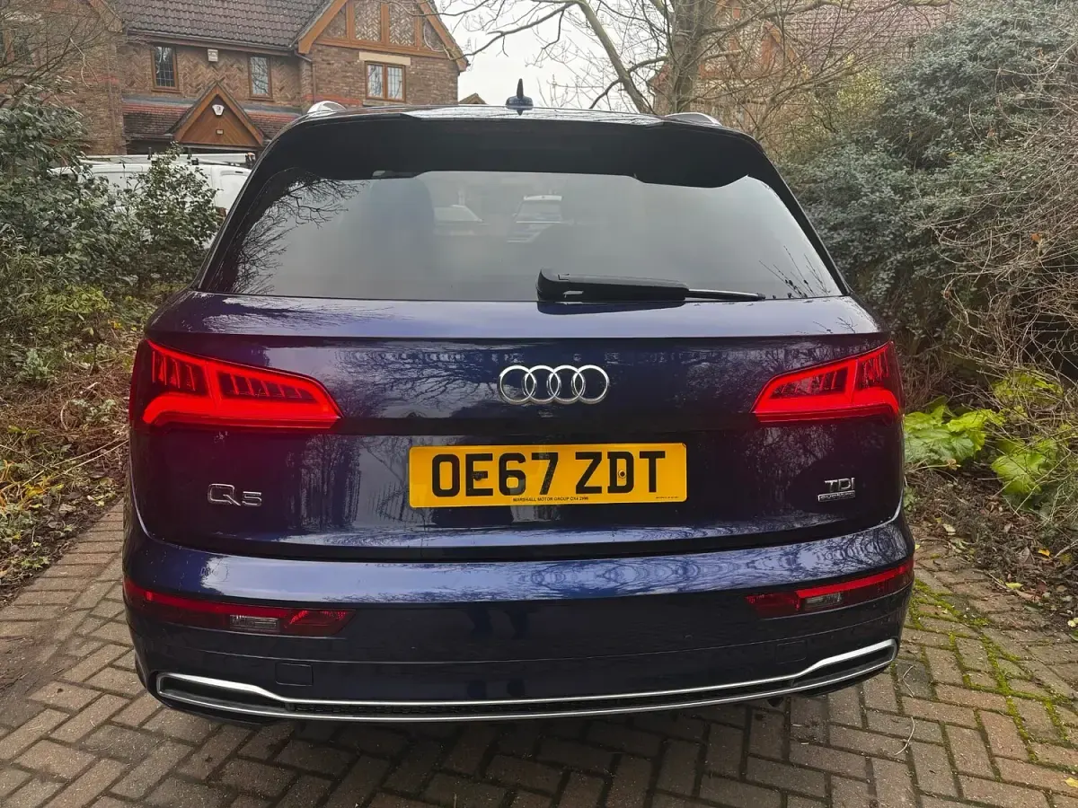 Used Audi Q5 S-Line 190 HP (139 kW) 2018 Blue SUV