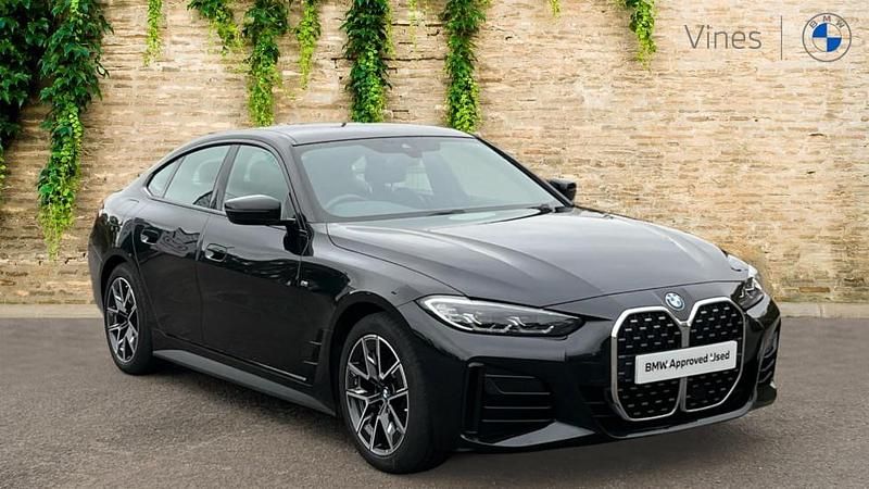 Black Used 2022 BMW 420 Gran Coupé M Sport Coupe | £26,285 (Super price) - Image 1/4
