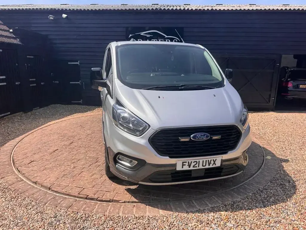 Used Ford Transit Custom Active 170 HP (125 kW) 2021 Silver Van