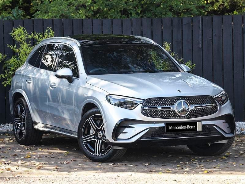 Silver Used 2023 Mercedes GLC300 AMG Line Premium SUV | £59,298 - Image 1/4
