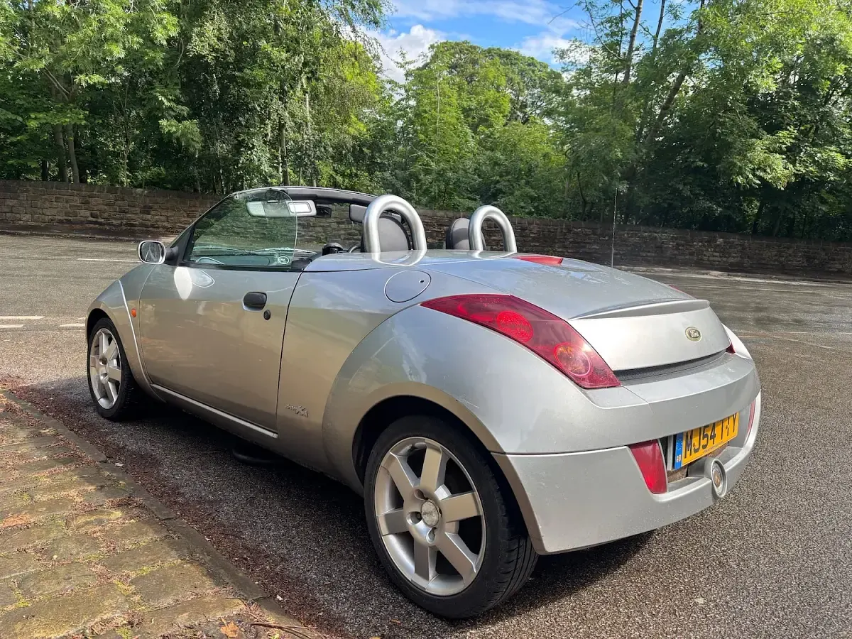 Used Ford StreetKa 94 HP (69 kW) 2004 Silver Cabriolet