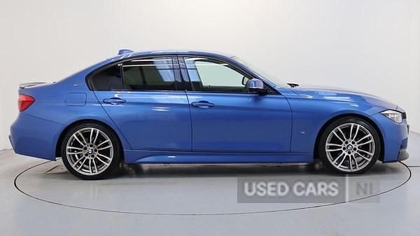 Used BMW 330e M Sport 249 HP (183 kW) 2017 Blue Sedan