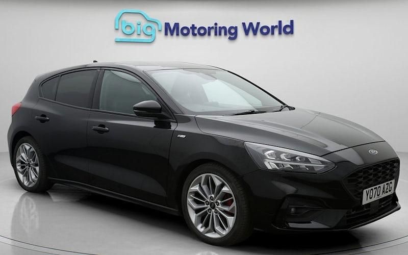 Used Ford Focus ST-Line X 120 HP (88 kW) 2020 Black Hatchback