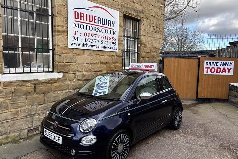 Used Fiat 500 Riva 69 HP (50 kW) 2016 Blue Hatchback