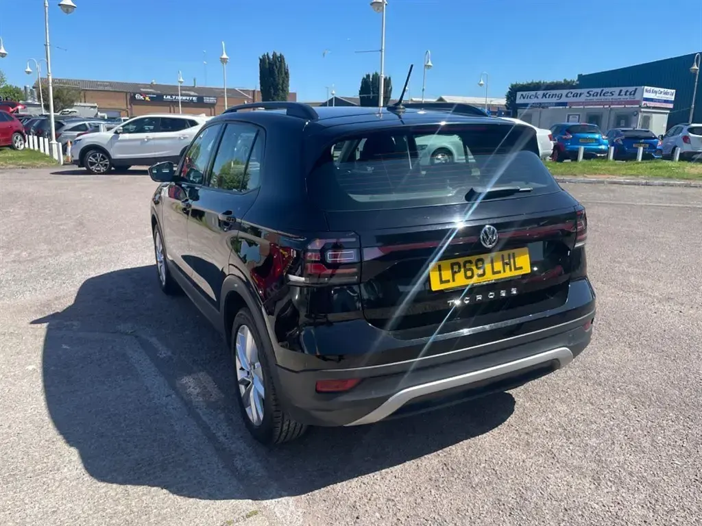 Used VW T-Cross SE 115 HP (84 kW) 2020 Black SUV