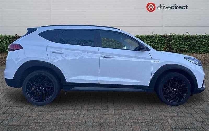 Used Hyundai Tucson N Line 177 HP (130 kW) 2020 White SUV
