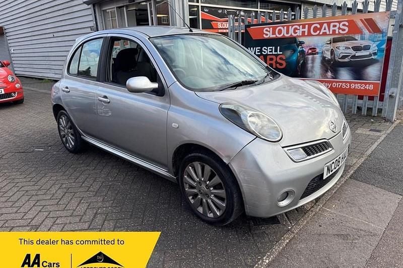 Silver Used 2008 Nissan Micra Tekna Hatchback | £995 (Good price) - Image 1/1