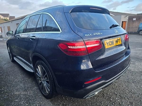 Used Mercedes GLC250 AMG line 2016 Blue Estate