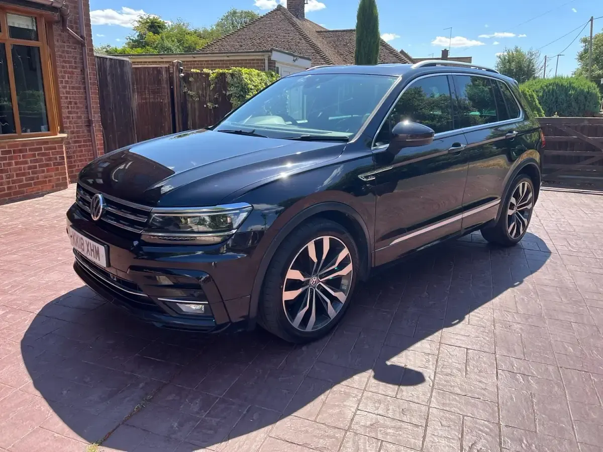 Used VW Tiguan R-line 190 HP (139 kW) 2018 Black SUV