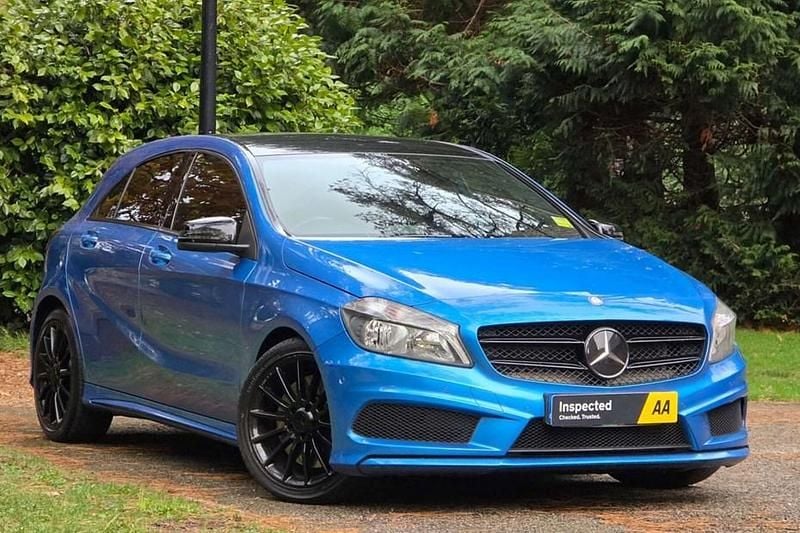 Blue Used 2014 Mercedes A250 AMG Hatchback | £11,450 (Fair price) - Image 1/1