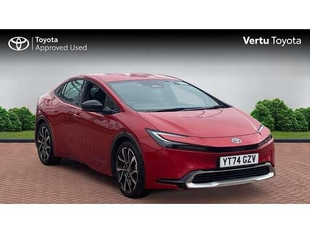 Red Used 2024 Toyota Prius Hatchback | £32,009 - Image 1/4