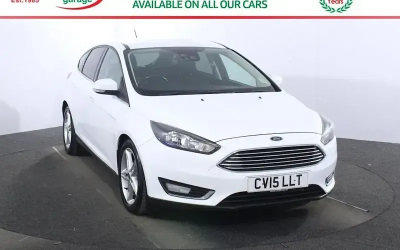 Begagnad Ford Focus Titanium 125 HK (91 kW) 2017 Halvkombi