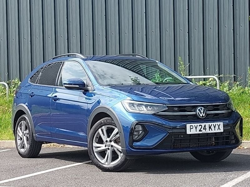 Blue Used 2024 VW Taigo R-line SUV | £21,998 (A bit pricey) - Image 1/4
