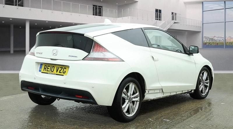 Used Honda CR-Z Hybrid 2010 White Coupe