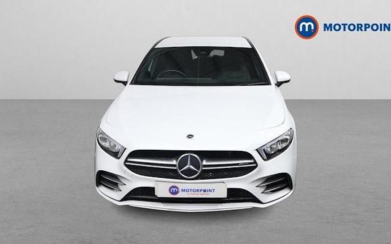 Used Mercedes A35 AMG Executive 306 HP (225 kW) 2021 White Hatchback