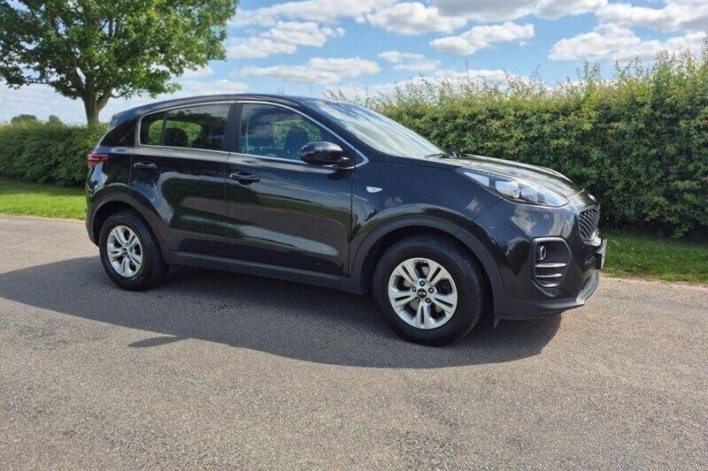 Black Used 2016 Kia Sportage 2 SUV | £8,266 (Good price) - Image 1/1