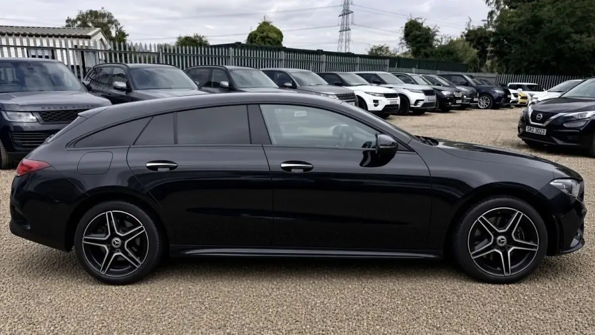 Used Mercedes CLA250e AMG Line Premium 2023 Black Coupe
