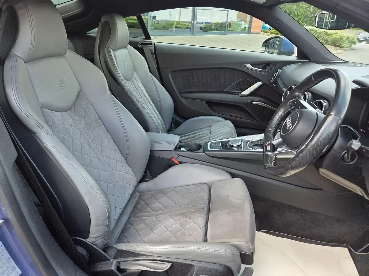 Used Audi TT S-Line 230 HP (169 kW) 2015 Blue Coupe