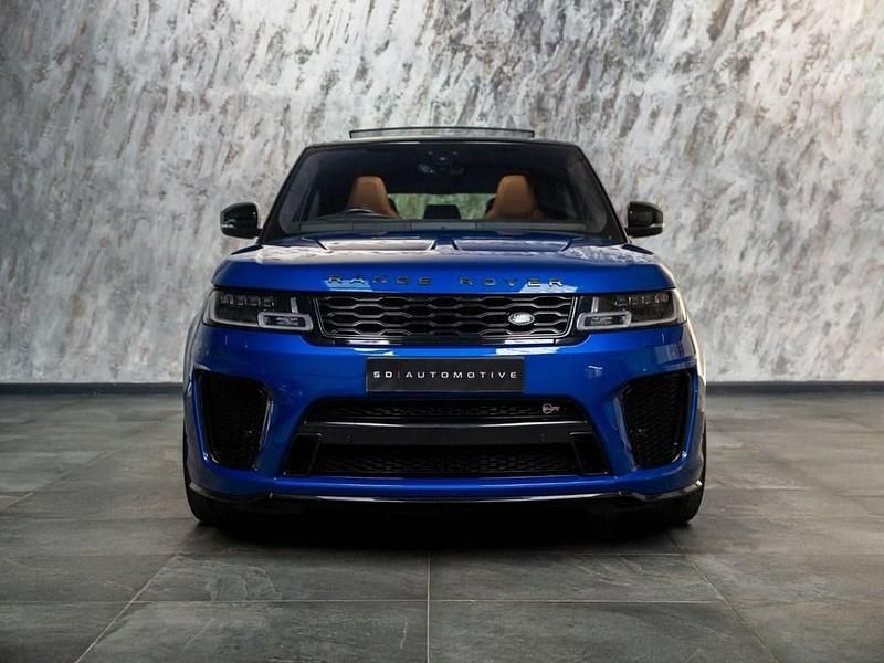 Used Land Rover Range Rover Sport SVR 575 HP (422 kW) 2018 Blue SUV