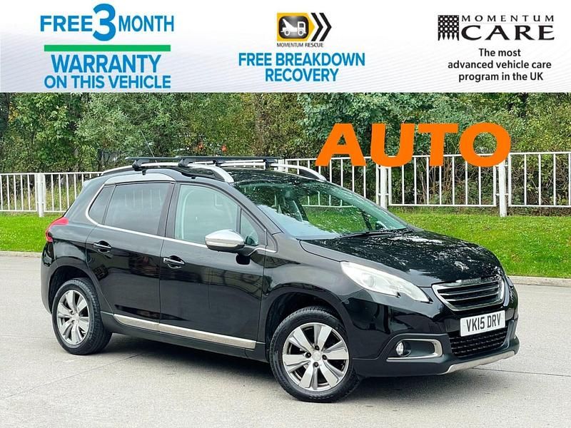 Used Peugeot 2008 Allure 92 HP (67 kW) 2015 Black SUV