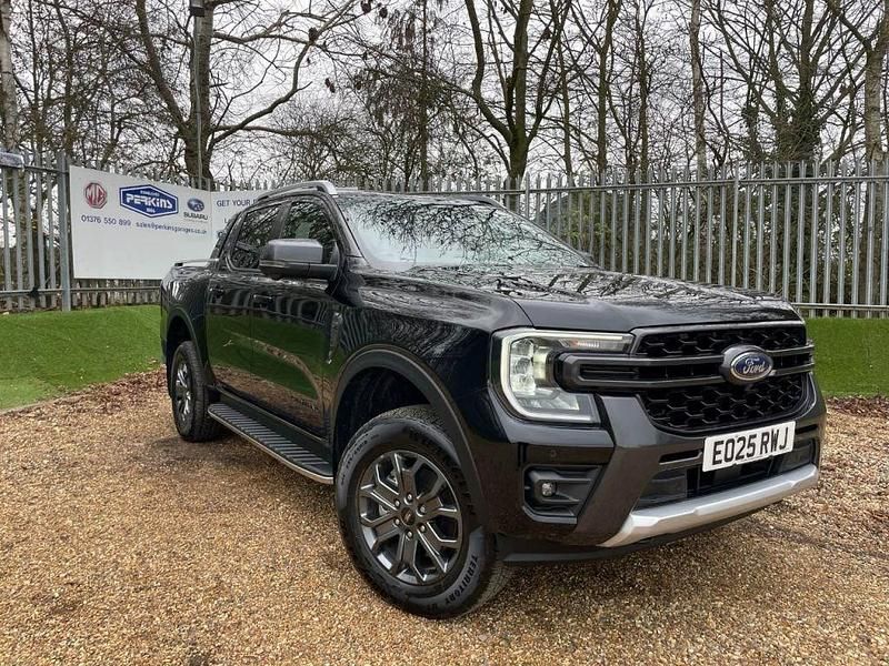 Black Used 2025 Ford Ranger Wildtrack Pickup | £43,990 (Super price) - Image 1/4