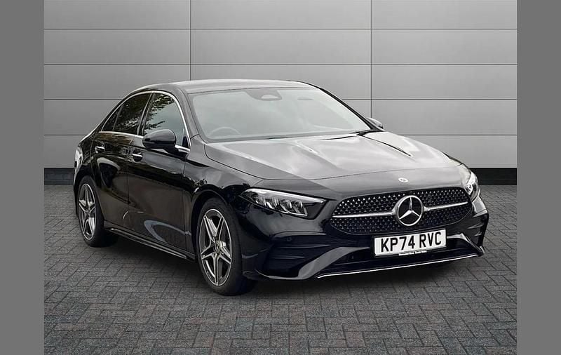 Black Used 2024 Mercedes A200 Executive Sedan | £25,755 (Fair price) - Image 1/4
