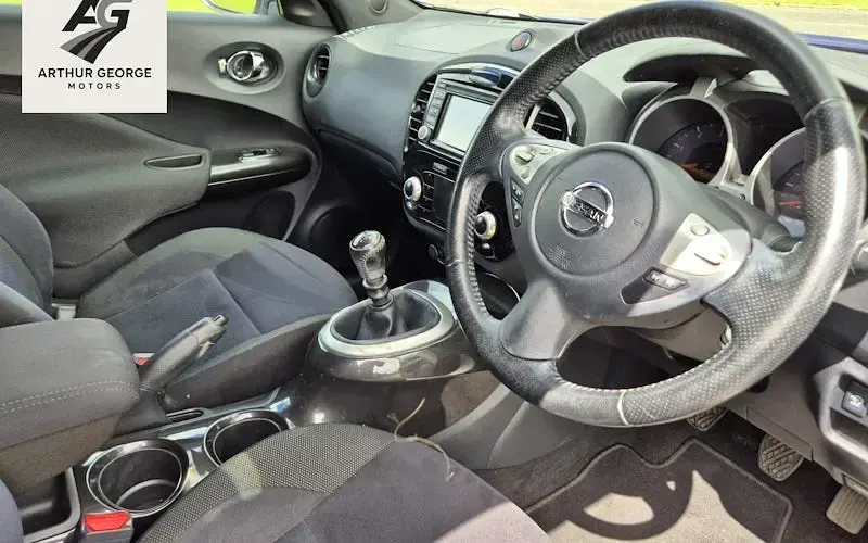 Used Nissan Juke Acenta Premium 110 HP (80 kW) 2014 Blue SUV