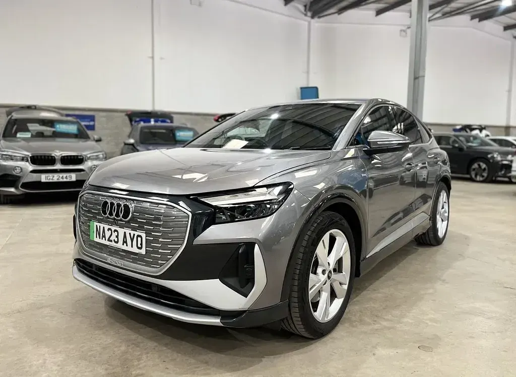 Used Audi Q4 Sportback e-tron S-Line 150 kW (204 HP) 2023 Grey SUV