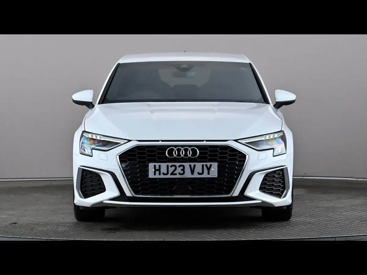 Used Audi A3 S-Line 150 HP (110 kW) 2023 White Sedan