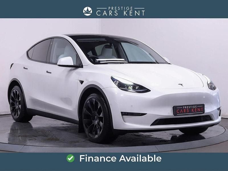 Used Tesla Model Y Long Range AWD 378 kW (514 HP) 2022 White SUV