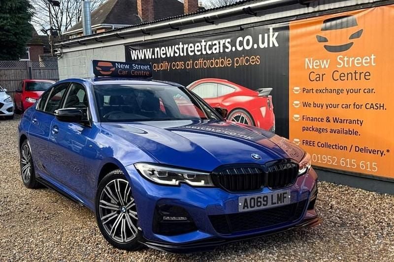 Blue Used 2019 BMW 330e M Sport Sedan | £17,984 (Fair price) - Image 1/1