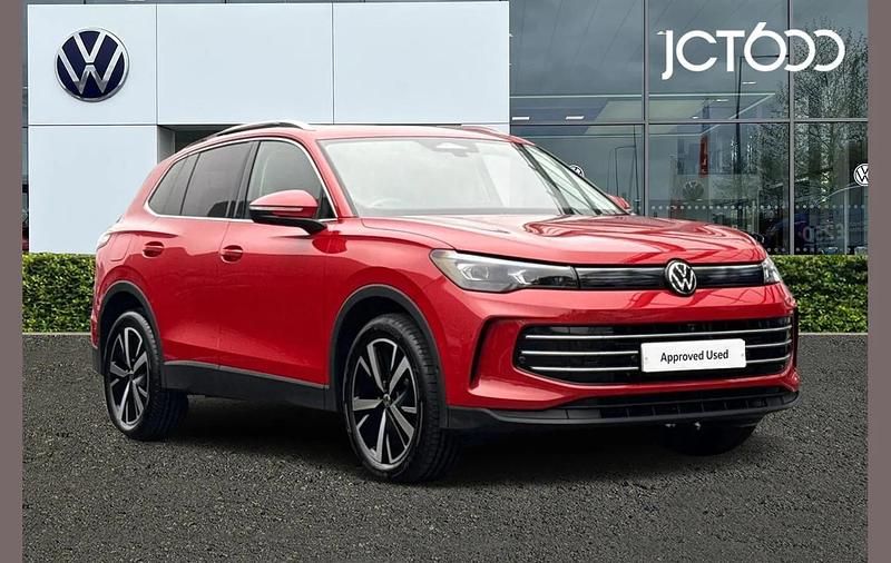 Used VW Tiguan Elegance 150 HP (110 kW) 2025 Red SUV