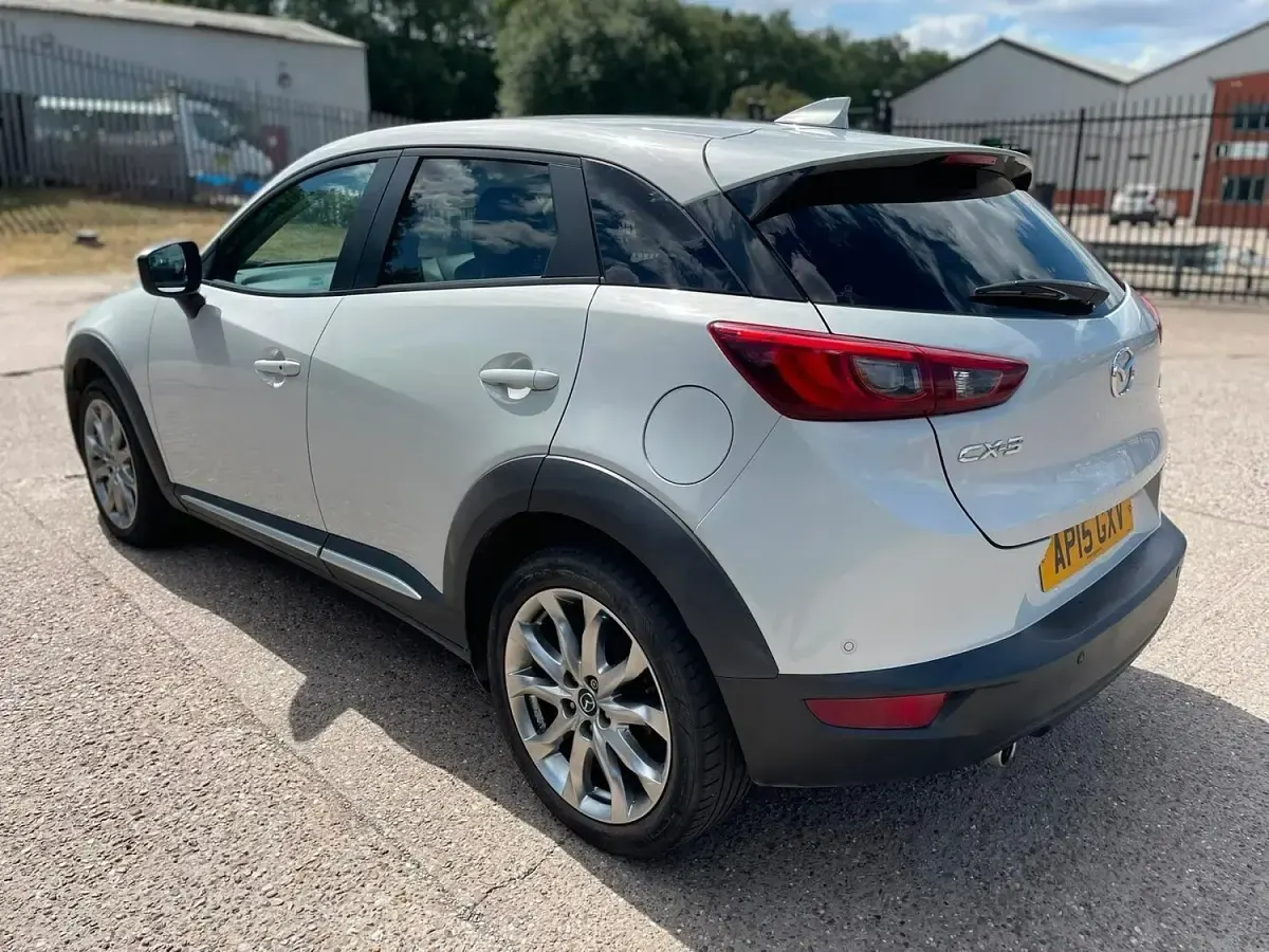 Used Mazda CX-3 Inclusive 105 HP (77 kW) 2015 Silver SUV