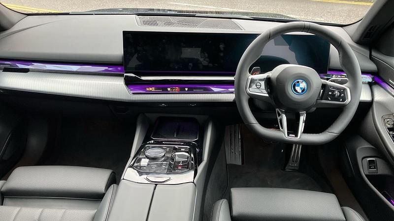 Used BMW i5 M Sport 250 kW (340 HP) 2026 Black sapphire metallic paint Sedan